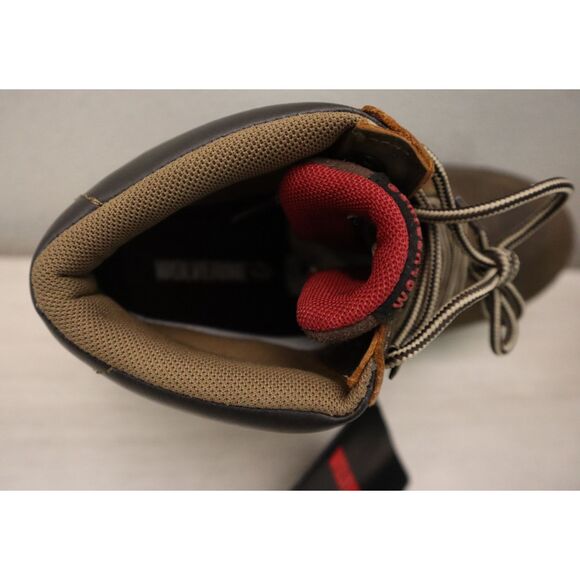 Wolverine W10315 Men's Sz 10M Dark Brown Cabor Waterproof 6" Work Boots - Picture 10 of 16